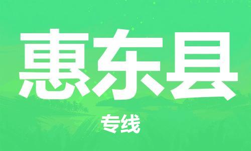廣州到惠東縣物流公司|廣州至惠東縣貨運專線