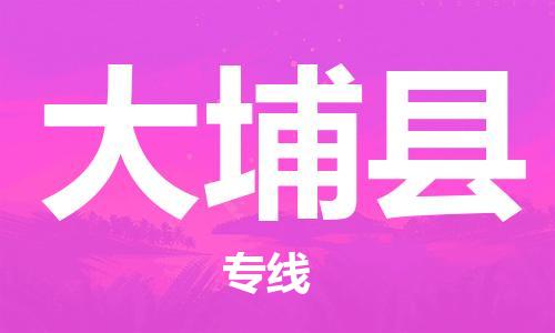 廣州到大埔縣物流公司|廣州至大埔縣貨運專線