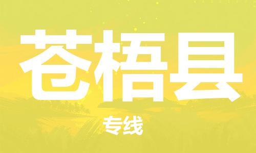 廣州到蒼梧縣物流公司|廣州至蒼梧縣貨運(yùn)專線