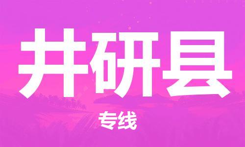 廣州到井研縣物流公司|廣州至井研縣貨運(yùn)專線